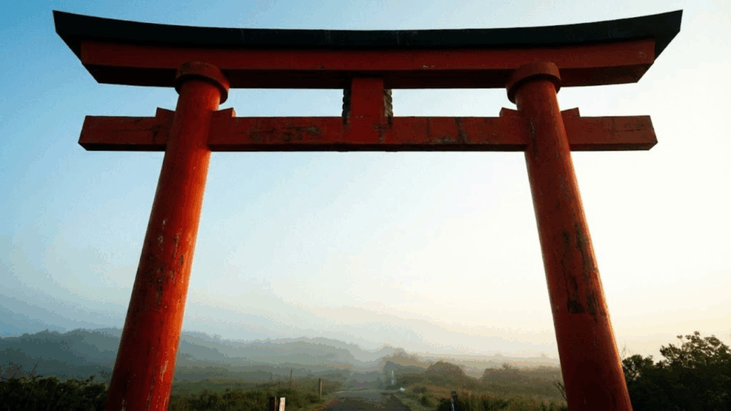 鳥居をくぐる夢