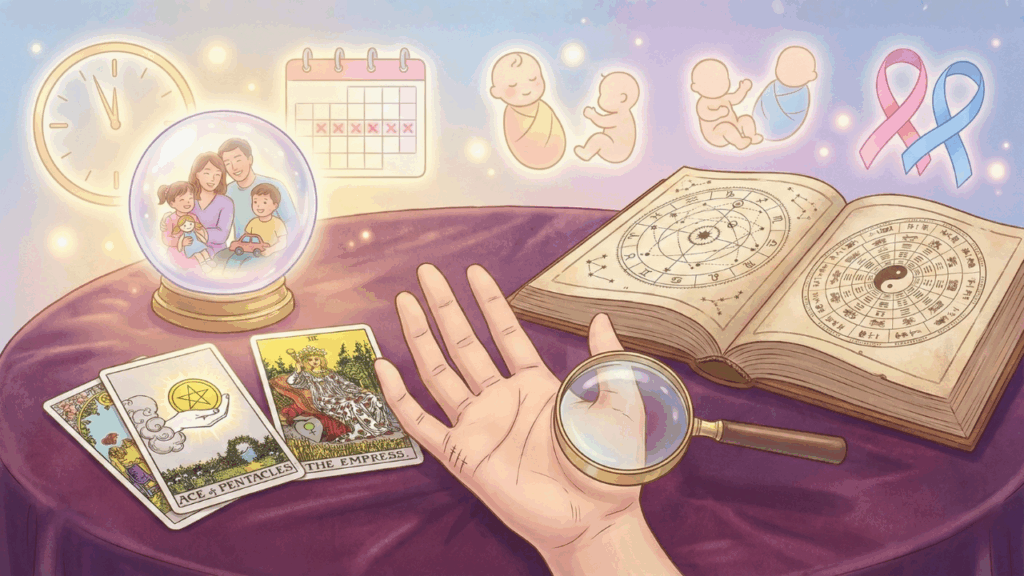 子宝占いでわかること｜授かる時期・人数・性別まで