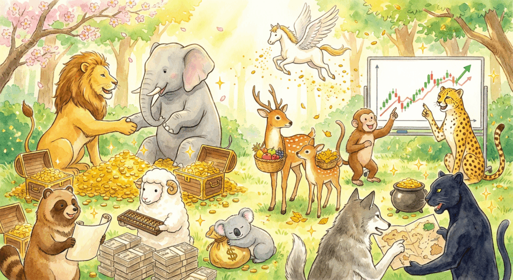 動物占いでわかる「金運相性」とは