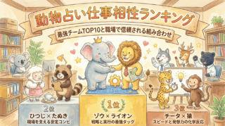 動物占い仕事相性ランキング｜最強チームTOP10と職場で信頼される組み合わせ