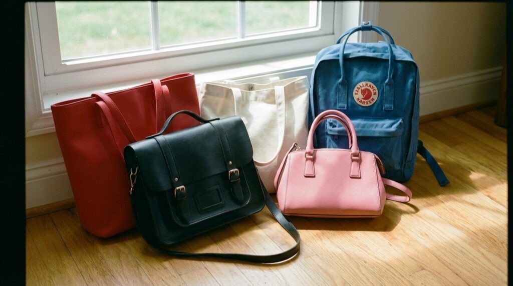 「バッグの色から読み解く夢占い|赤・青・黒など色別の心理暗示」