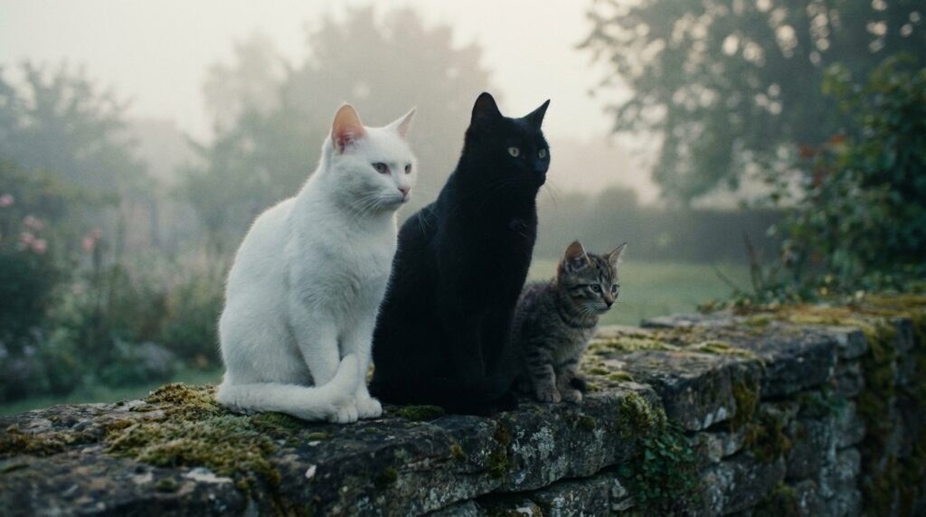 「猫の色と状態別の夢占いガイド|白猫・黒猫・元気な猫・弱った猫の意味」