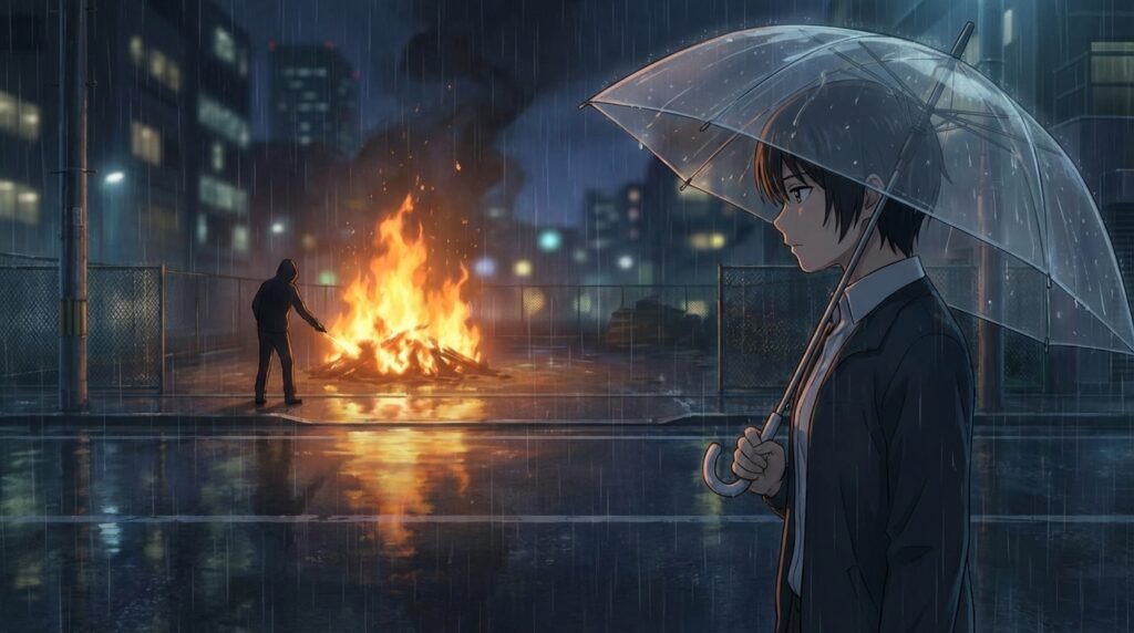 「放火の夢のシーン別解釈｜状況ごとに変わる夢占いの意味」