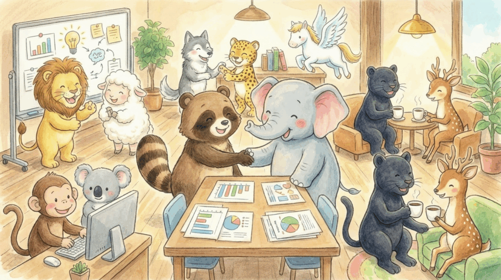 まとめ｜動物占いで職場の人間関係を円滑に