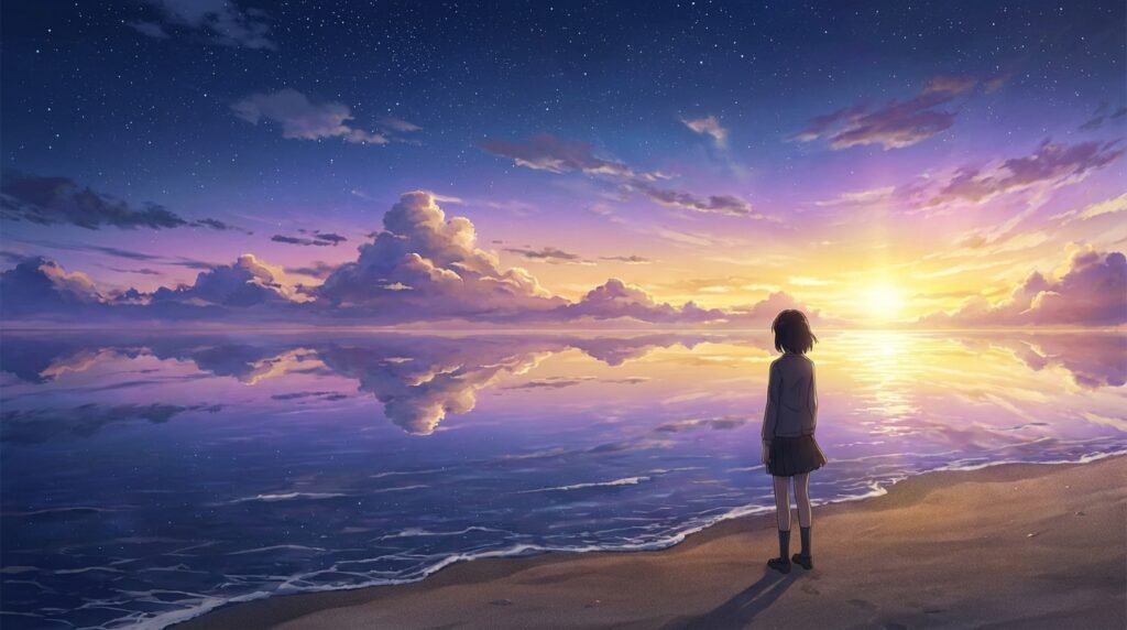 海の夢が象徴する基本的な意味|感情・無意識・人生の変化を表す夢占いイメージ