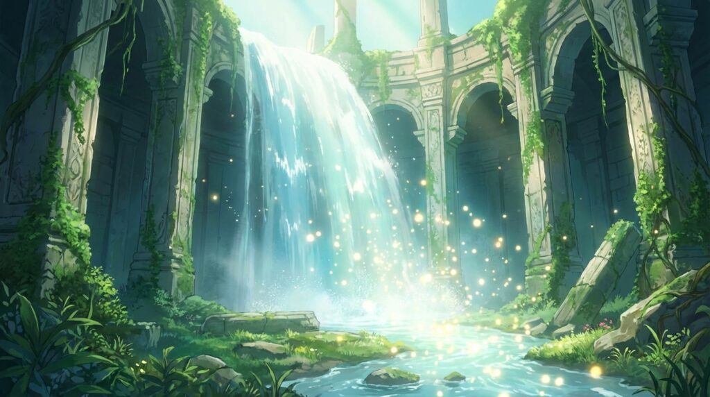 洪水の夢が象徴する基本的な意味|抑えていた感情や大きな転換点を表す夢占いイメージ