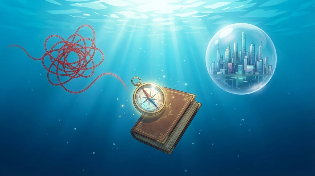 恋愛・仕事・人生で見る洪水の夢の意味|状況別の心の状態を示すイメージ