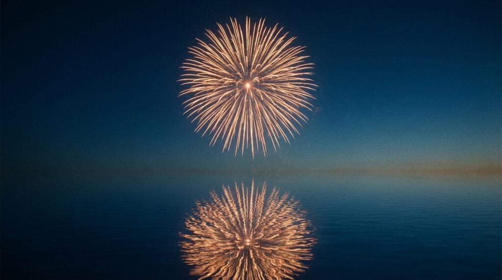 花火の夢まとめ｜一瞬の輝きを人生に活かすヒントを示す総合イメージ